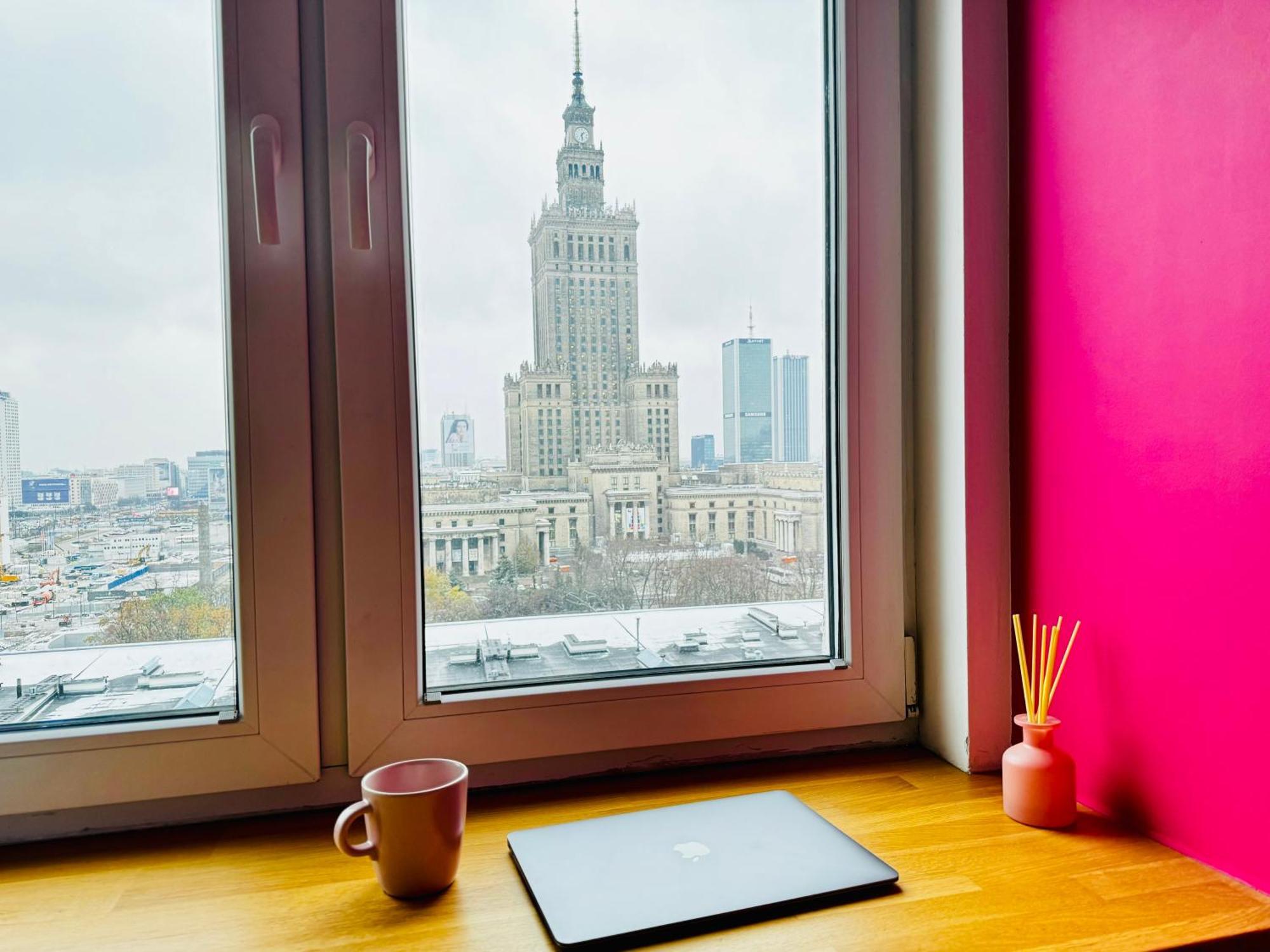 -- View City Center Pink -- Apartment Warsawa Bagian luar foto